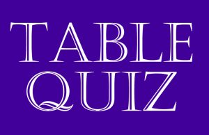 Table Quiz